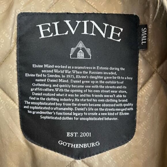 Elvine Women’s Small Black Long Overcoat Parka Jacket Faux Fur Hooded - Picture 8 of 10